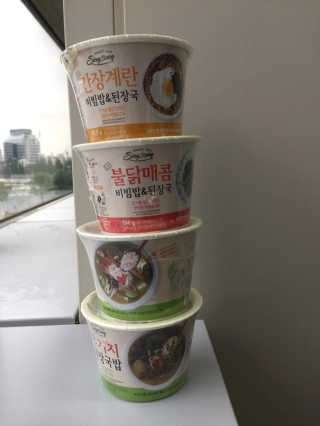 신송식품 신송 새반컵밥 4종 — 4.67점을 준 리뷰어가 2018년 7월 올린 사용 사진