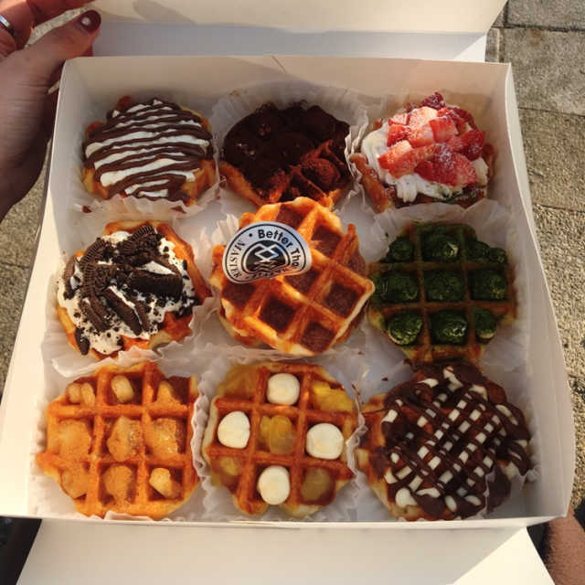[베러댄와플_홍대점] 10가지 맛 미니와플샘플러 리뷰 사진