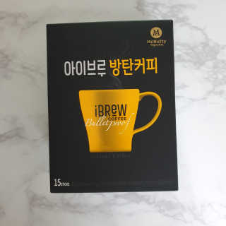 한국맥널티 아이브루 방탄커피 — 5점을 준 리뷰어가 2019년 9월 올린 사용 사진