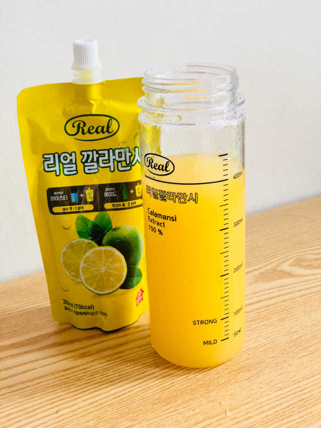 리얼깔라만시 리뷰 사진