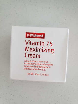 바이 위시트랜드 VITAMIN 75 CREAM — 5점을 준 리뷰어가 2019년 9월 올린 사용 사진