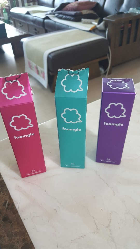 [폼글] 거품가글 50ml 3종 - 민트, 라벤더, 라즈베리 리뷰 사진