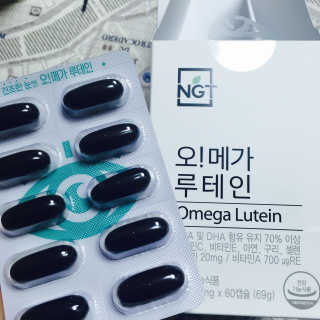 네츄럴굿띵스 오!메가루테인 60일분 — 4.17점을 준 리뷰어가 2018년 4월 올린 사용 사진