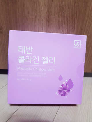 네츄럴굿띵스 태반 콜라겐 젤리 15포 — 5점을 준 리뷰어가 2018년 9월 올린 사용 사진