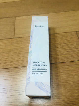 보나쥬르 멜팅 글로우 카밍 크림 50ml — 3점을 준 리뷰어가 2020년 1월 올린 사용 사진