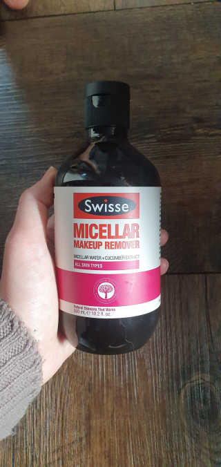 SWISSE 스위스 미셀라 메이크업 리무버 — 5점을 준 리뷰어가 2020년 1월 올린 사용 사진