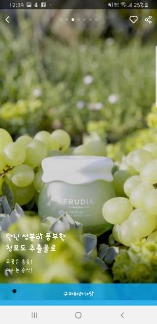 [후르디아] 모공케어 겉보속촉 여름 수분크림 — 4점을 준 리뷰어가 2019년 8월 올린 사용 사진