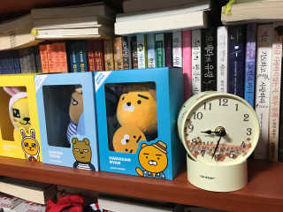 칠삼이일디자인 DIY 페이퍼튜브 탁상시계 — 3.5점을 준 리뷰어가 2016년 11월 올린 사용 사진