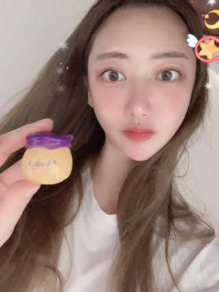 [후르디아] 블루베리 과즙 듬뿍 꿀과즙립밤 3개 세트 — 5점을 준 리뷰어가 2020년 1월 올린 사용 사진