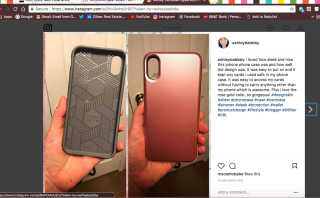 디자인스킨 아이폰 엑스를위한 DesignSkin 슬라이더 케이스 — 5점을 준 리뷰어가 2018년 4월 올린 사용 사진
