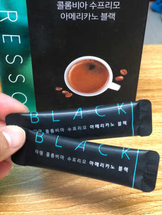 (주)쟈뎅 쟈뎅 에스프레소 스틱 아메리카노 블랙 — 5점을 준 리뷰어가 2018년 10월 올린 사용 사진