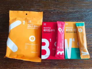 레인보우샵 올인원세탁세제,베이킹소다 스틱포6개입+세탁조클리너 — 3점을 준 리뷰어가 2018년 4월 올린 사용 사진