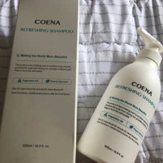코에나샴푸 500ml — 4.5점을 준 리뷰어가 2019년 7월 올린 사용 사진