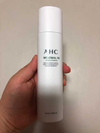 AHC 에이 에이치 씨 미니멀 10 워터리 에센스 — 4.5점을 준 리뷰어가 2018년 12월 올린 사용 사진