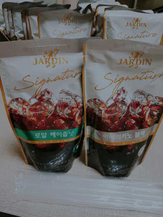 (주)쟈뎅 쟈뎅 시그니처 블랙, 헤이즐넛 230ml — 4.83점을 준 리뷰어가 2018년 7월 올린 사용 사진