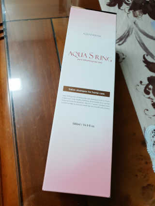 아쿠아큐링 아쿠아S링 퓨어리프레싱 헤어케어 500ml — 1.67점을 준 리뷰어가 2018년 8월 올린 사용 사진