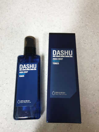 다슈코리아 다슈 맨즈 아쿠아 딥 포텐 토너 153ml — 4점을 준 리뷰어가 2019년 6월 올린 사용 사진