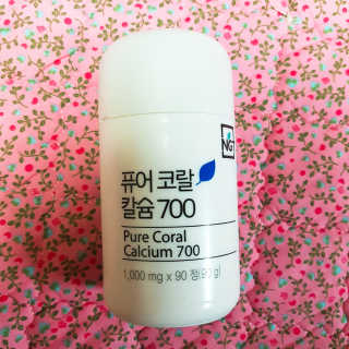네츄럴굿띵스 퓨어 코랄 칼슘 700 30일분 — 4.33점을 준 리뷰어가 2018년 5월 올린 사용 사진