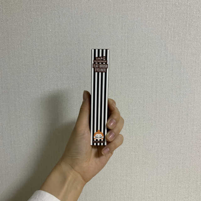 락 잇 워터프루프 플랫 브러쉬 아이라이너 리뷰 사진