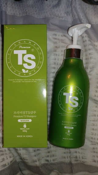 프리미엄 TS 샴푸 — 5점을 준 리뷰어가 2019년 3월 올린 사용 사진