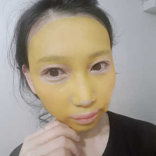 GoodDay Skincare GoodDay 강황 마스크 — 5점을 준 리뷰어가 2020년 2월 올린 사용 사진