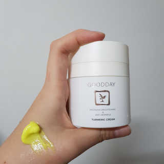 GoodDay Skincare GoodDay 강황크림 50g — 5점을 준 리뷰어가 2020년 1월 올린 사용 사진