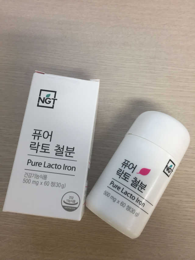 퓨어 락토 철분 60일분 리뷰 사진