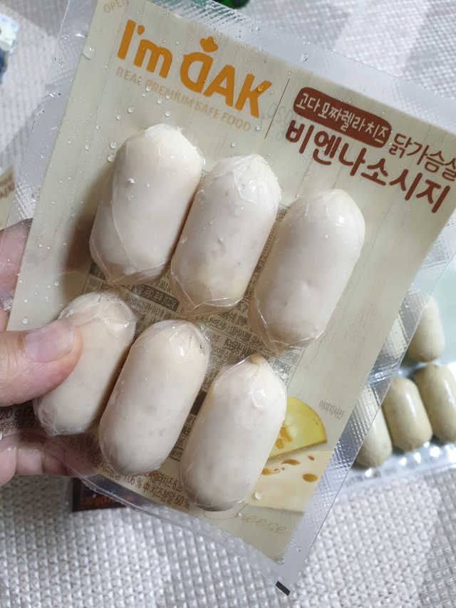 아임닭 닭가슴살 비엔나 소시지 3종 리뷰 사진