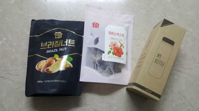 브라질너트, 히비스커스 리뷰 사진