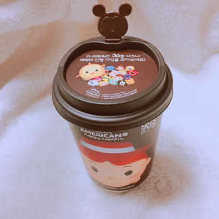 GS25 디즈니썸썸 카페베네 아메리카노 — 4점을 준 리뷰어가 2017년 12월 올린 사용 사진