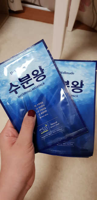 닥터웰메이드 수분왕 — 5점을 준 리뷰어가 2018년 5월 올린 사용 사진