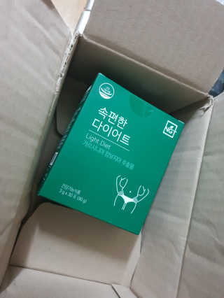 네츄럴굿띵스 속편한 다이어트 30포 — 4.5점을 준 리뷰어가 2019년 8월 올린 사용 사진
