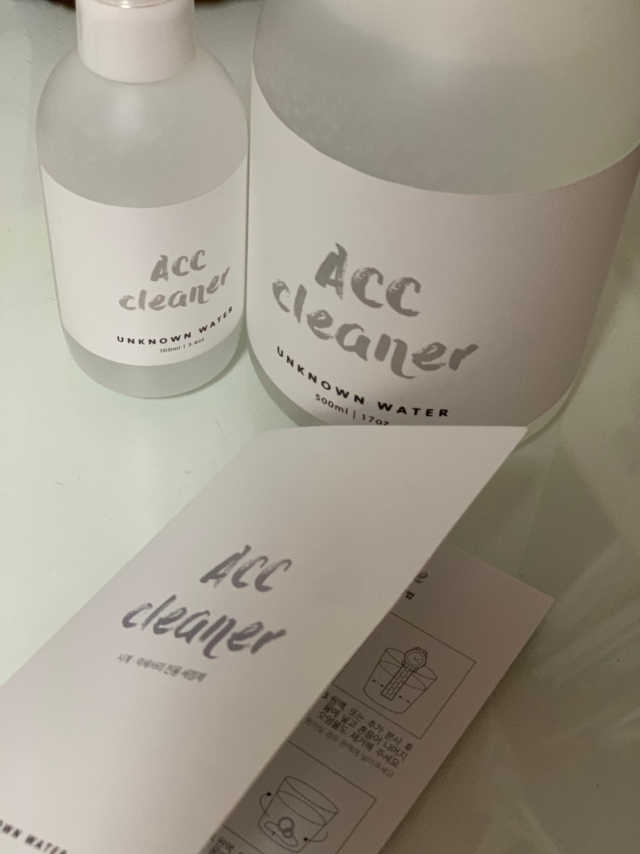 [악세서리 완벽세정] 언노운워터 ACC 클리너 풀패키지 리뷰 사진