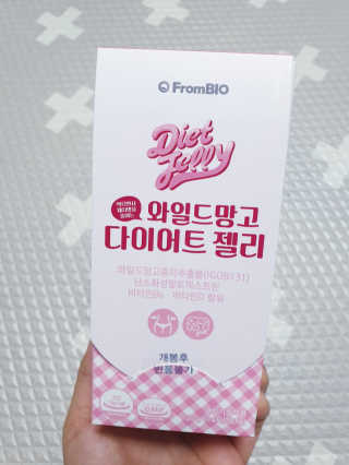 프롬바이오 다이어트엔와일드망고 젤리 — 4점을 준 리뷰어가 2019년 10월 올린 사용 사진
