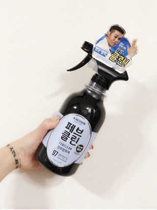 더블유드레스룸 페브클린 500ml — 5점을 준 리뷰어가 2018년 11월 올린 사용 사진