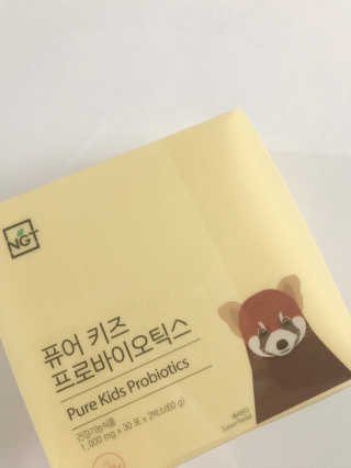 네츄럴굿띵스 퓨어 키즈 프로바이오틱스 60포 — 5점을 준 리뷰어가 2019년 5월 올린 사용 사진