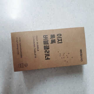 [에코앤드]이지톡톡 버블클리너 1종세척제 — 5점을 준 리뷰어가 2019년 6월 올린 사용 사진