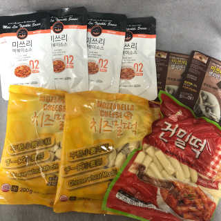 미쓰리떡볶이 just 10 min 패키지 — 5점을 준 리뷰어가 2018년 5월 올린 사용 사진