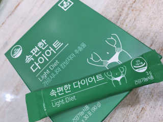 네츄럴굿띵스 속편한 다이어트 30포 — 4점을 준 리뷰어가 2019년 8월 올린 사용 사진