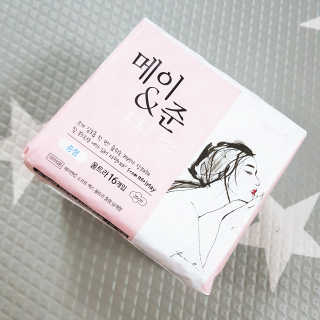 메이앤준 소프트맥스 생리대 — 5점을 준 리뷰어가 2019년 4월 올린 사용 사진