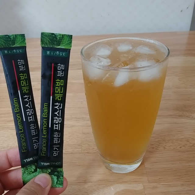 로하스웰 프랑스산 레몬밤 분말 리뷰 사진