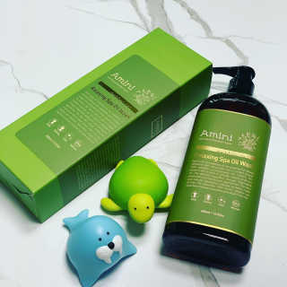 아미니 오일워시 시리즈 400ml（3종 중 1종 랜덤발송 — 5점을 준 리뷰어가 2019년 8월 올린 사용 사진