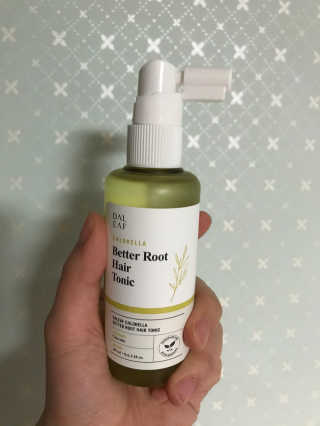 달리프 클로렐라 베러 루트 헤어토닉 100ml — 4점을 준 리뷰어가 2020년 1월 올린 사용 사진