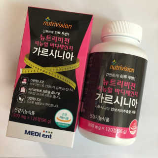 뉴트리비전 리뉴얼 바디체인지 가르시니아 — 4.67점을 준 리뷰어가 2018년 2월 올린 사용 사진