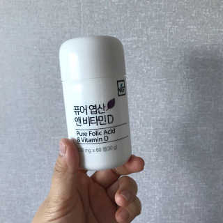 네츄럴굿띵스 퓨어 락토 철분 60일분 — 5점을 준 리뷰어가 2018년 2월 올린 사용 사진