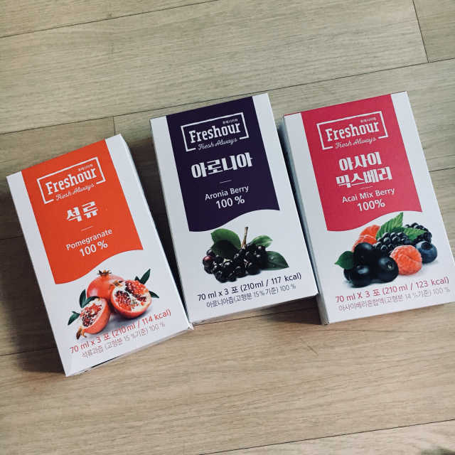 후레시아워 과채주스 3종 9P 리뷰 사진