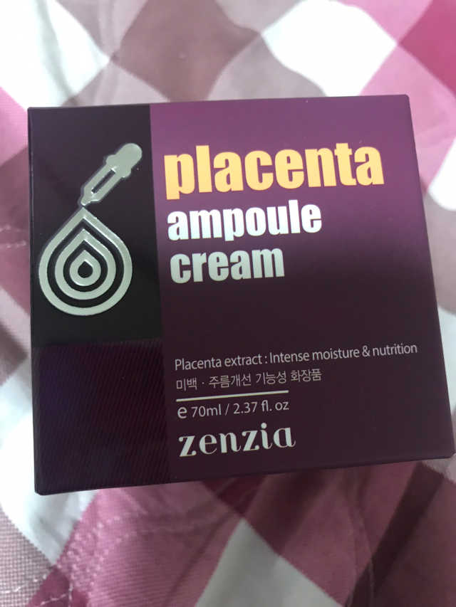 젠지아 플라센타 앰플크림 70ml 리뷰 사진