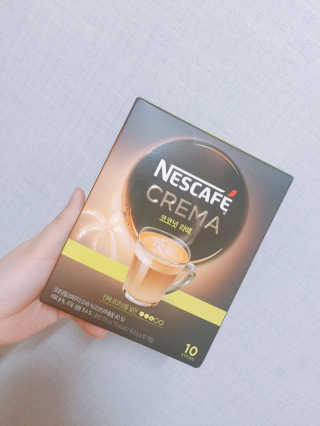 네스카페 코리아 네스카페 크레마 코코넛라떼 — 4점을 준 리뷰어가 2018년 1월 올린 사용 사진
