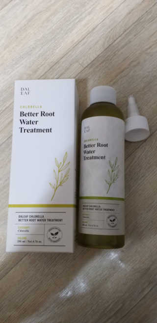 달리프 클로렐라 베러 루트 워터트리트먼트 200ml — 5점을 준 리뷰어가 2018년 12월 올린 사용 사진