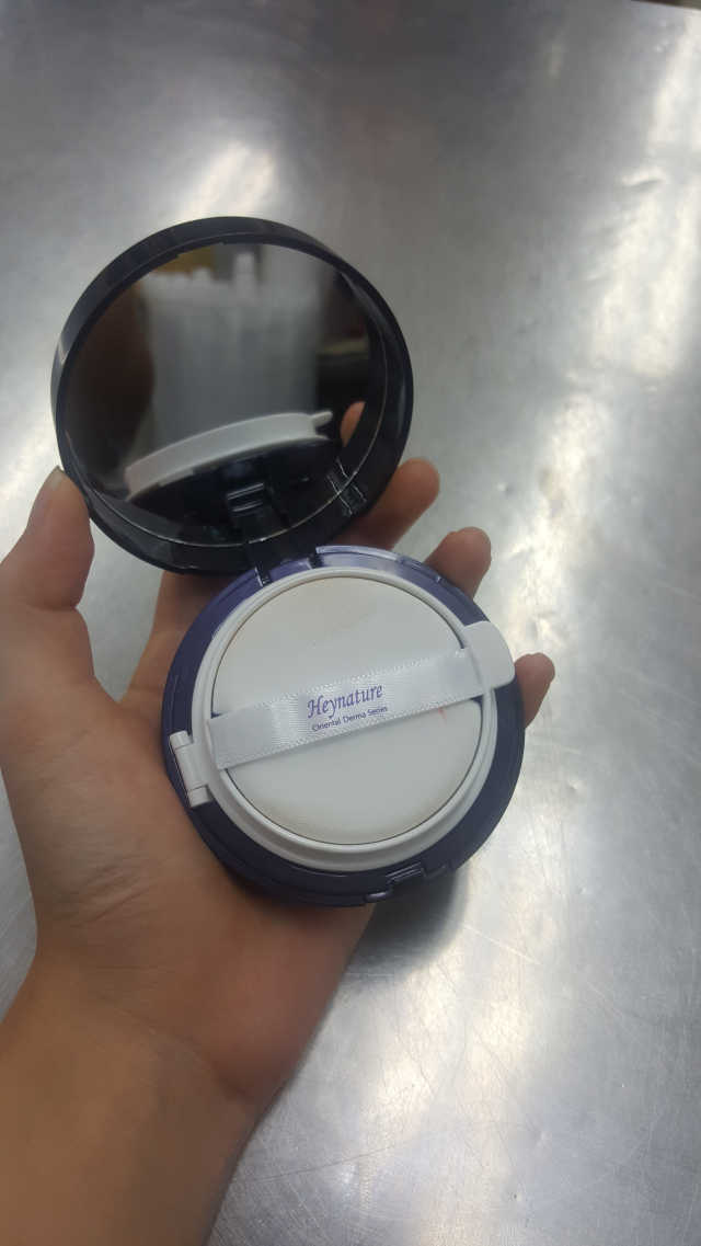 헤이네이처 제로 디펙트 쿠션비비 리뷰 사진